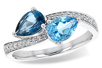 A199-34415: LDS RG 1.52 BLUE TOPAZ 1.66 TGW