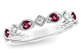 B102-02588: LDS WED RG .20 RUBY .26 TGW