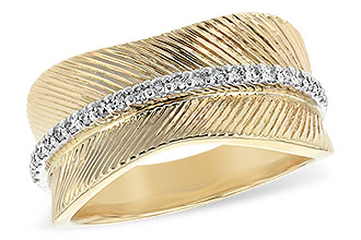 C198-37115: LDS WED RG .22 TW (Y/G & W/G)