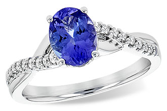 C199-34442: LDS RG 1.20 TANZANITE 1.35 TGW