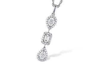 C282-08924: NECK .04 BAGUETTE .36 TW