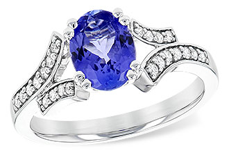 D199-34451: LDS RG 1.15 TANZANITE 1.30 TGW