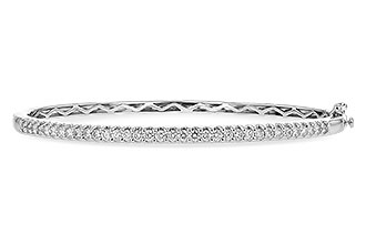 E197-48951: BANGLE BRACELET .95 TW