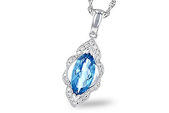 E282-07169: NECK 1.26 BLUE TOPAZ 1.37 TGW
