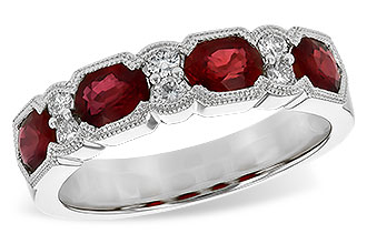 F199-29887: LDS WED RG 1.66 RUBY 1.84 TGW (5x4MM RUBY)