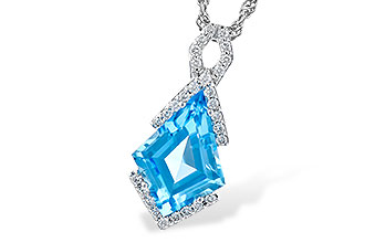 F282-02551: NECK 2.40 BLUE TOPAZ 2.53 TGW