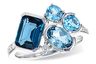 G282-07133: LDS RG 3.08 BLUE TOPAZ TW 3.15 TGW