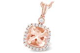 K195-66232: NECK 1.09 MORGANITE 1.26 TGW (7MM MORG)
