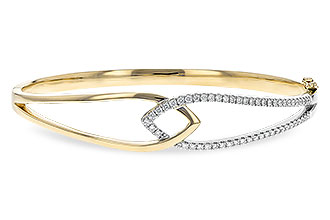 L198-44441: BANGLE BRACELET .50 TW