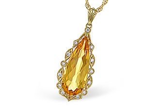 L282-03487: NECK 3.38 CITRINE 3.50 TGW